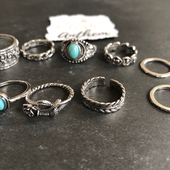 3/$25⚡️boho stackable ring set - Picture 5 of 10